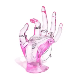 Pastel Pink Preppy Jewelry Display Organizer for Your Accessories