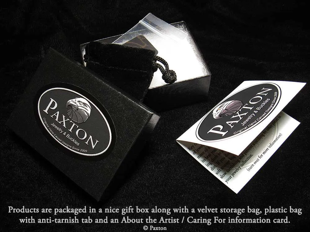 Peace Bonsai Charm Necklace Sterling Silver
