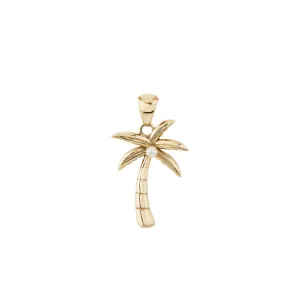 Pearl Palm Tree Paradise Charm Necklace