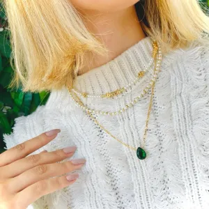 Pearly Necklace Set