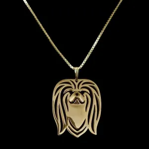 Pekingese dog necklace