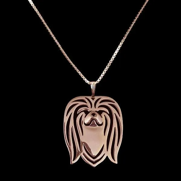 Pekingese dog necklace