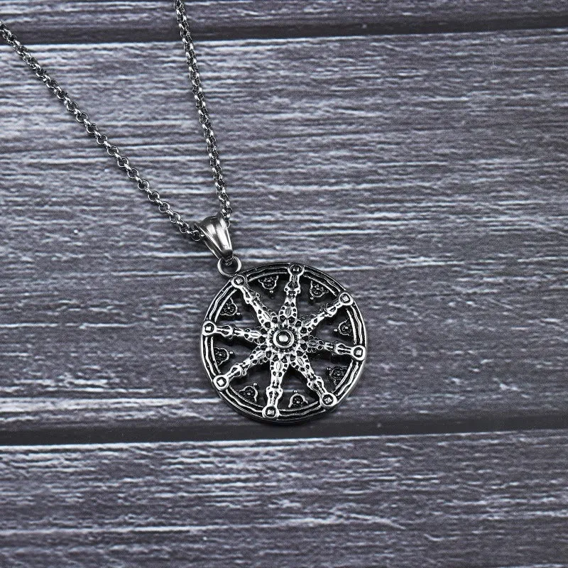 Pendant anchor necklace titanium steel accessories stainless steel hip-hop chain