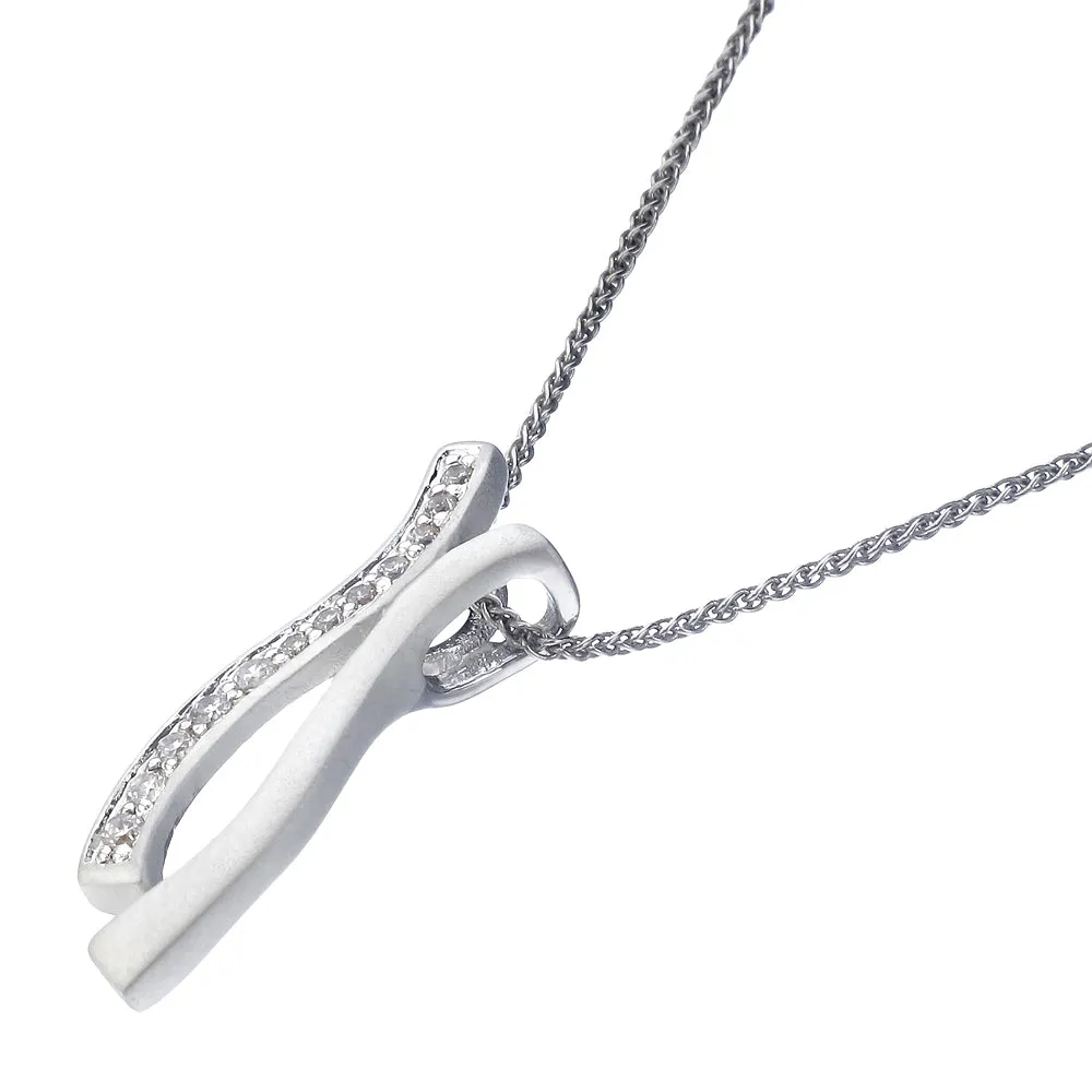 Pendant Necklace, Fashion Pendant Necklace for Women in.Brass with 18 Inch Chain