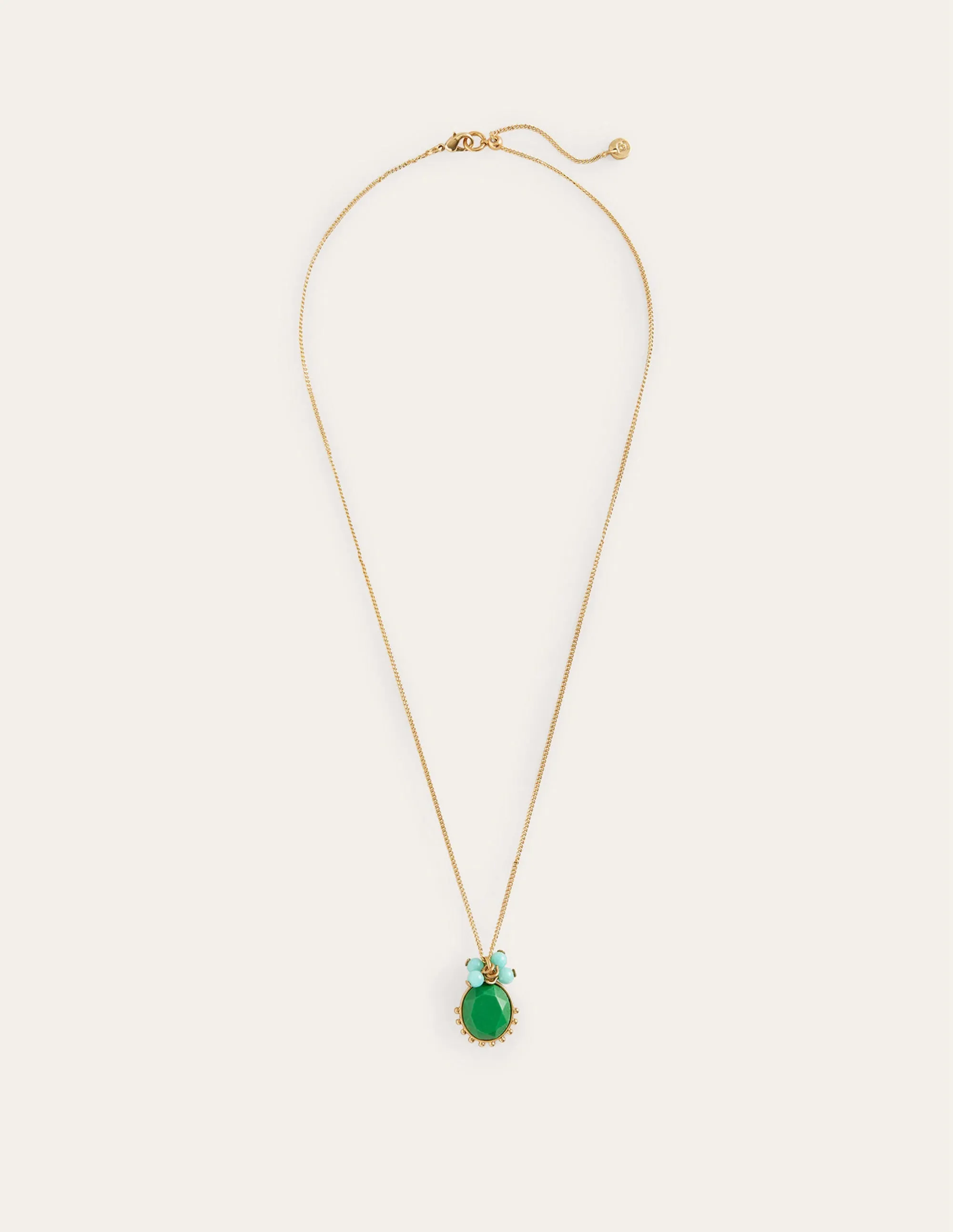 Pendant Necklace-Green