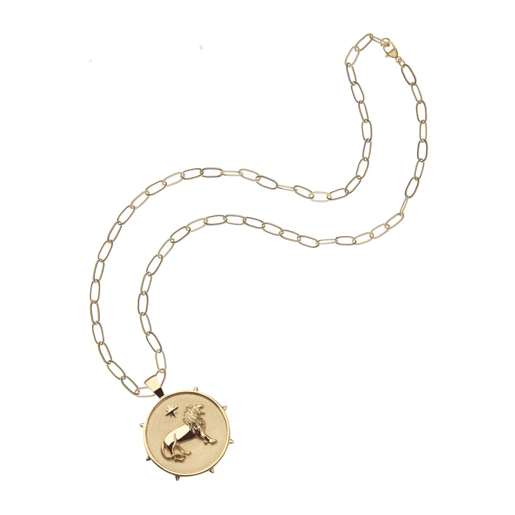 Pendant with 18" Drawn Link