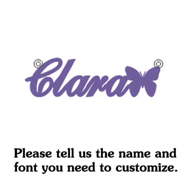 Personalized Name Necklace 18K Yellow Gold Women Men Jewelry