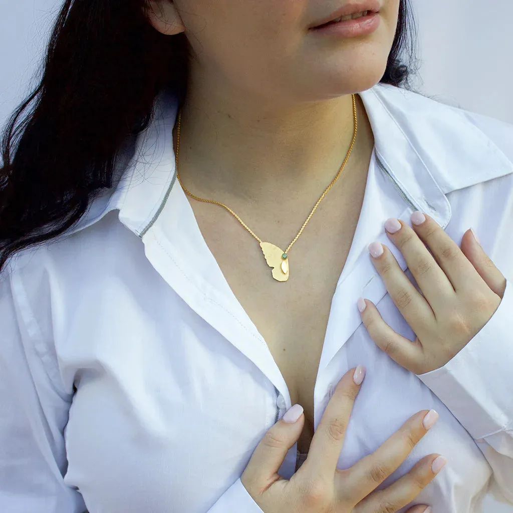 Petite Mariposa Friendship Necklace