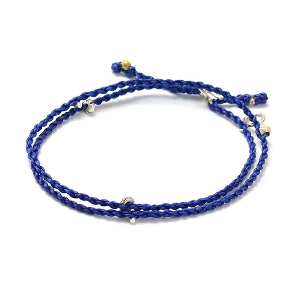 PHADUA / Wax Cord Silver Necklace