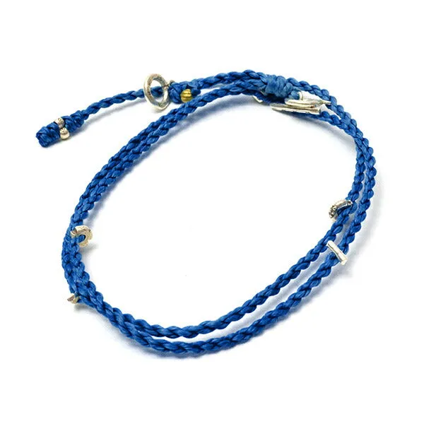 PHADUA / Wax Cord Silver Necklace