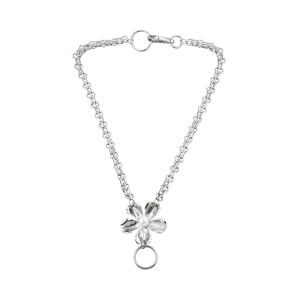 PHONOGRAPHIC FLOWER NECKLACE