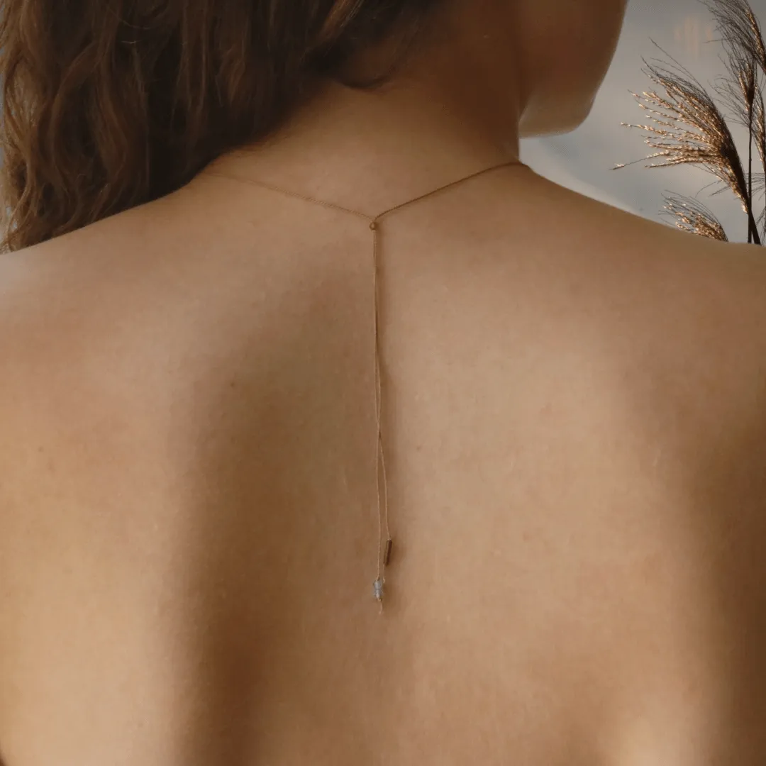 PHOSPHOSIDERITE CUBES NECKLACE