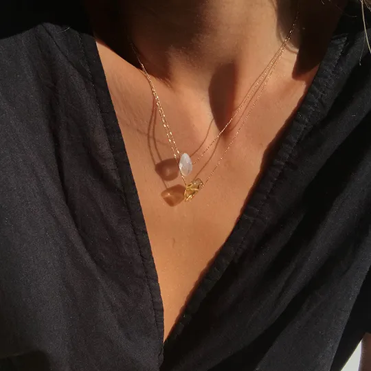 PILGRIM Chakra Gemstone Necklace