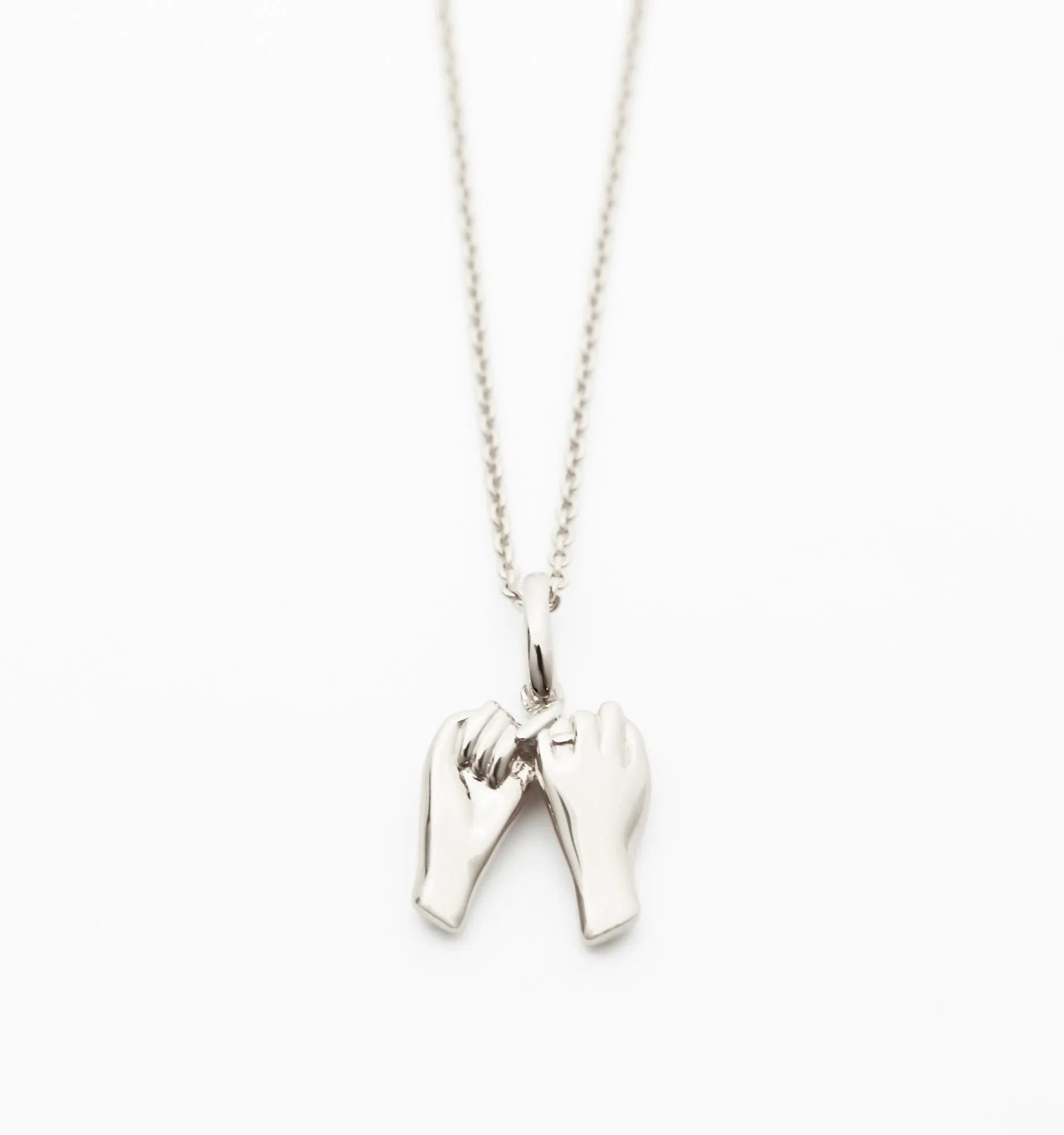 Pinky Promise Friendship Necklace