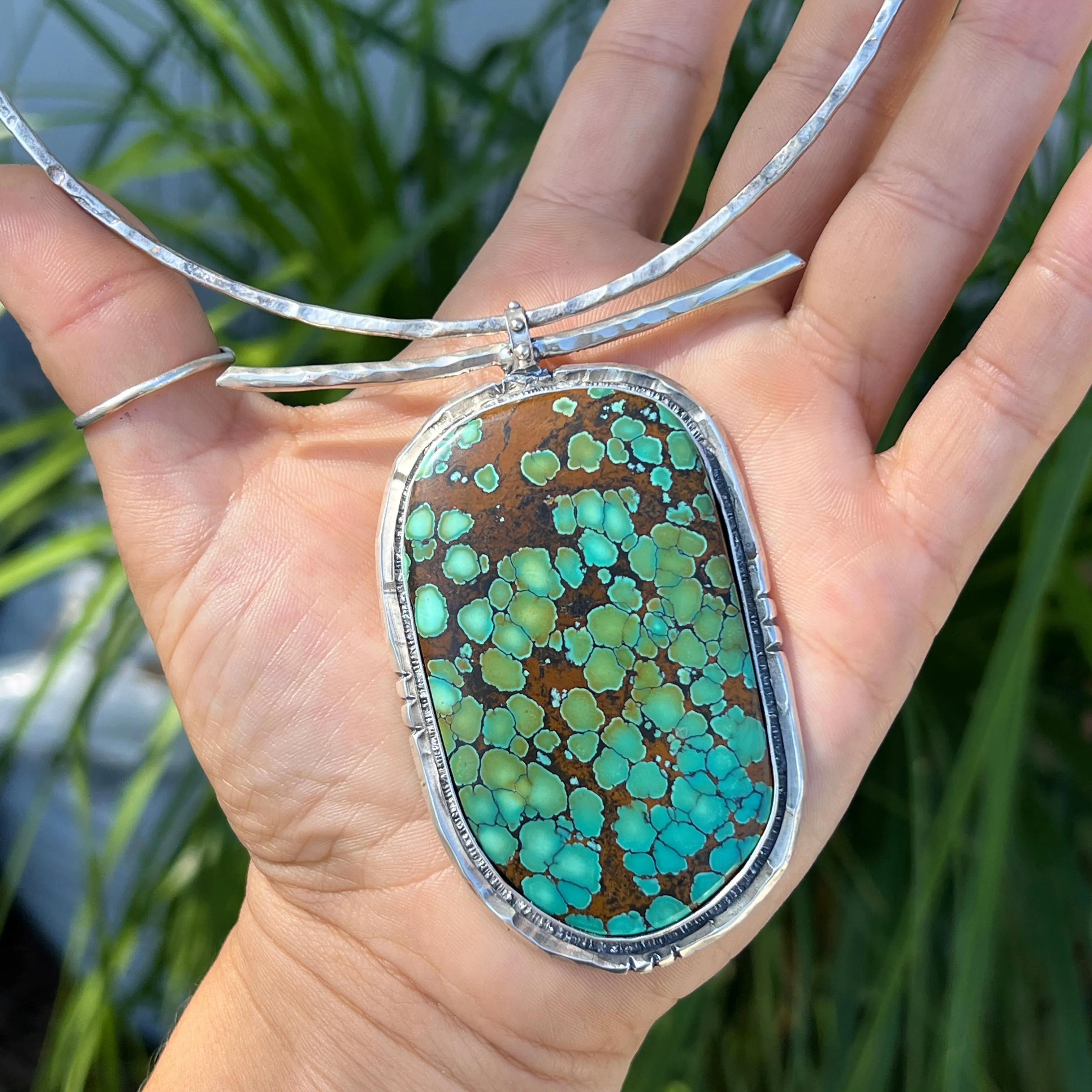 PRE-ORDER FOR CHRYSTAL- Hubei Turquoise Pendant