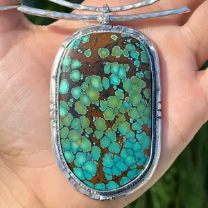 PRE-ORDER FOR CHRYSTAL- Hubei Turquoise Pendant