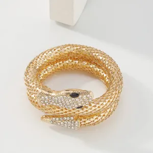 Punk Snake Chain Bracelet Bangles Goth Snake Necklace