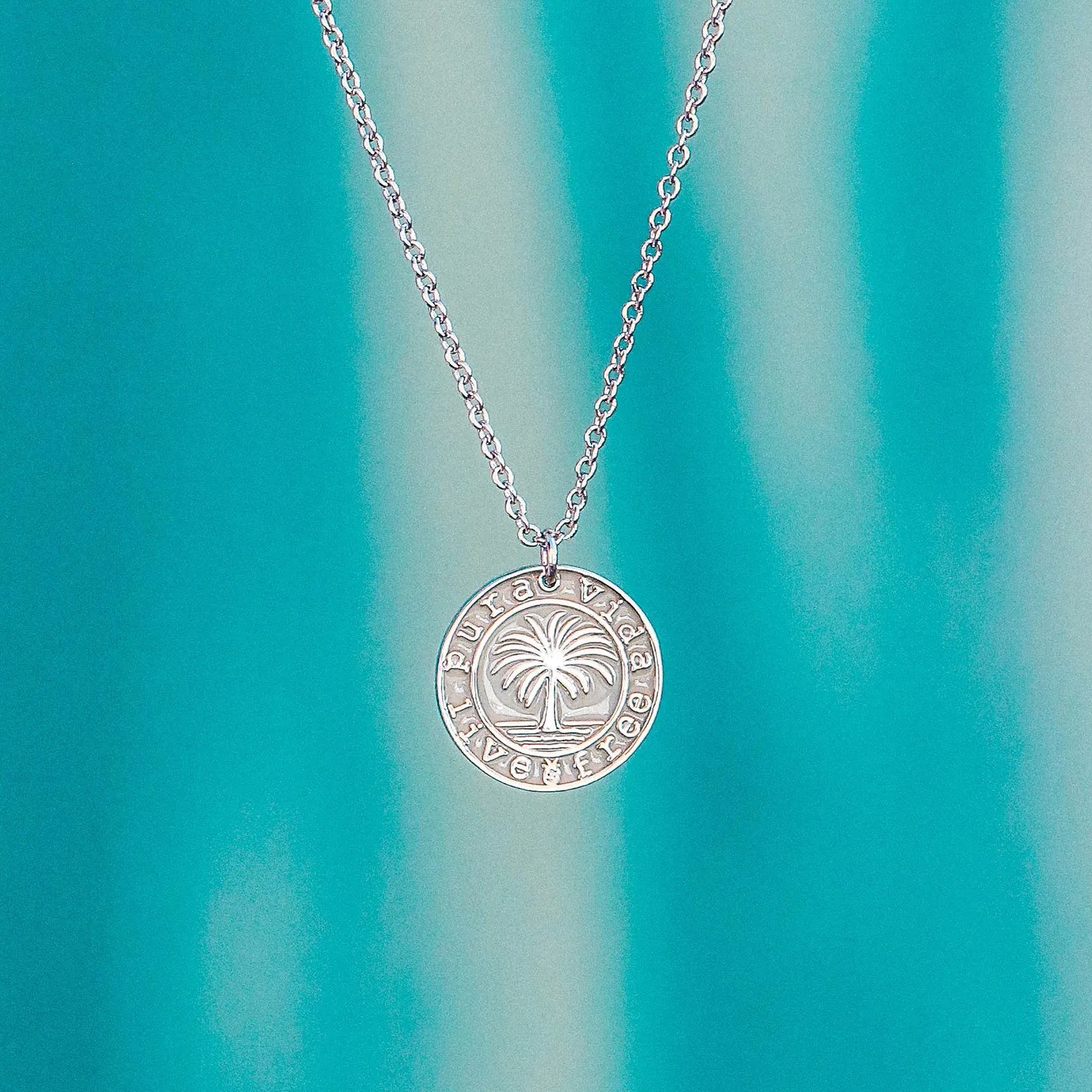 Pura Vida Medallion Necklace