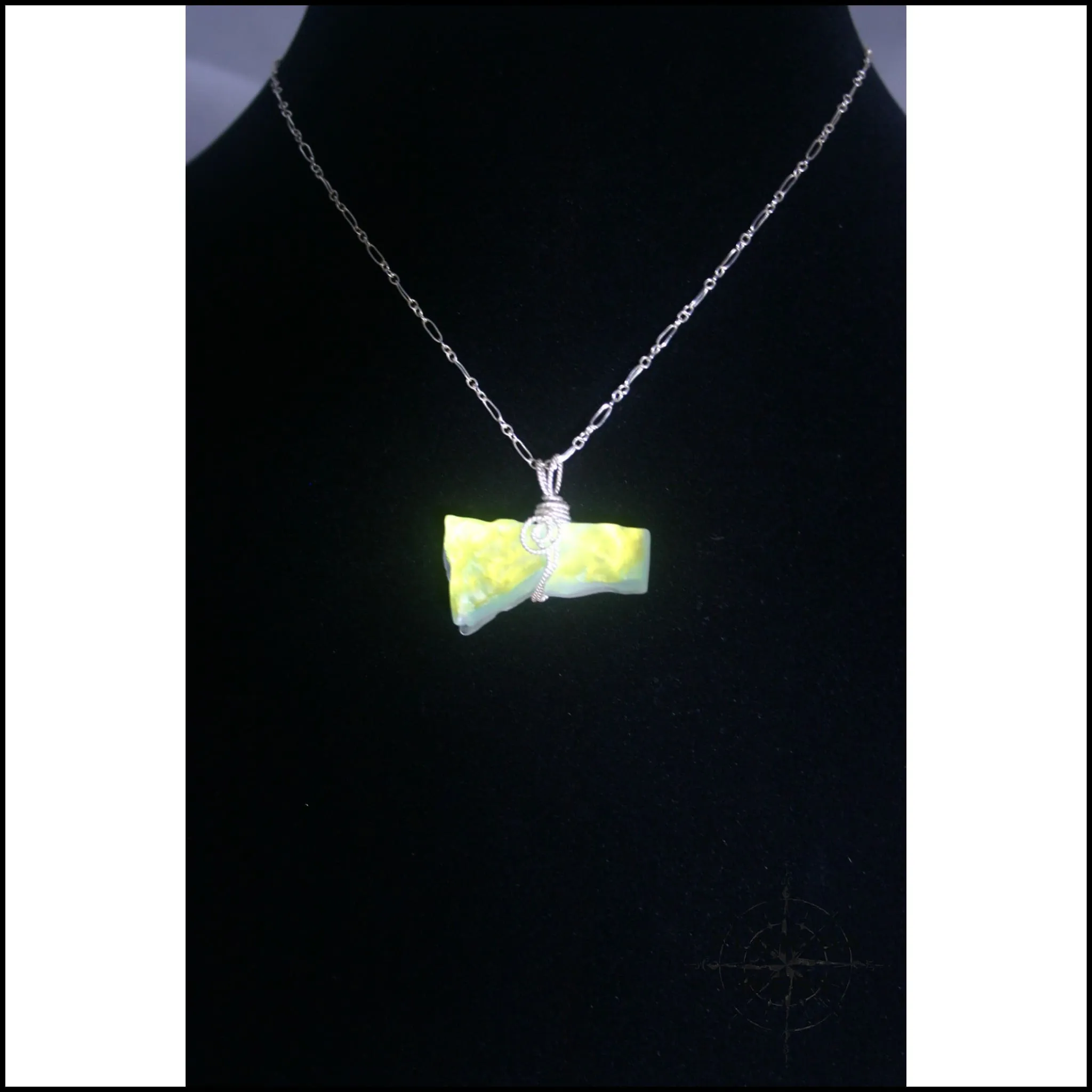 Quartz Triplet Necklace