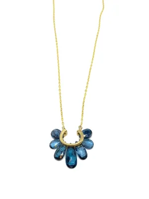 Rachel Atherley Small Peacock Pendant in Orissa Kyanite