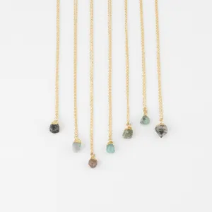 Raw Gemstone Necklace