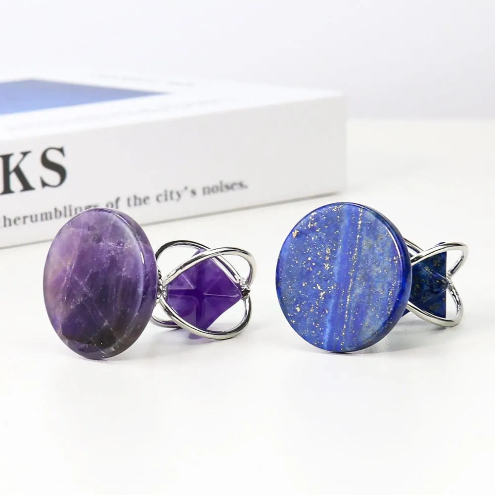 Real Energy Crystal Necklaces | Merkaba Crystals | Kabbalah Jewelry | Merkaba Pendant - Pendants