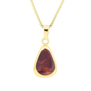 Redwood Drop Necklace - Yellow Gold