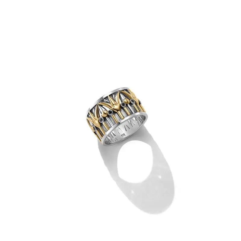 Rising Lotus Ring