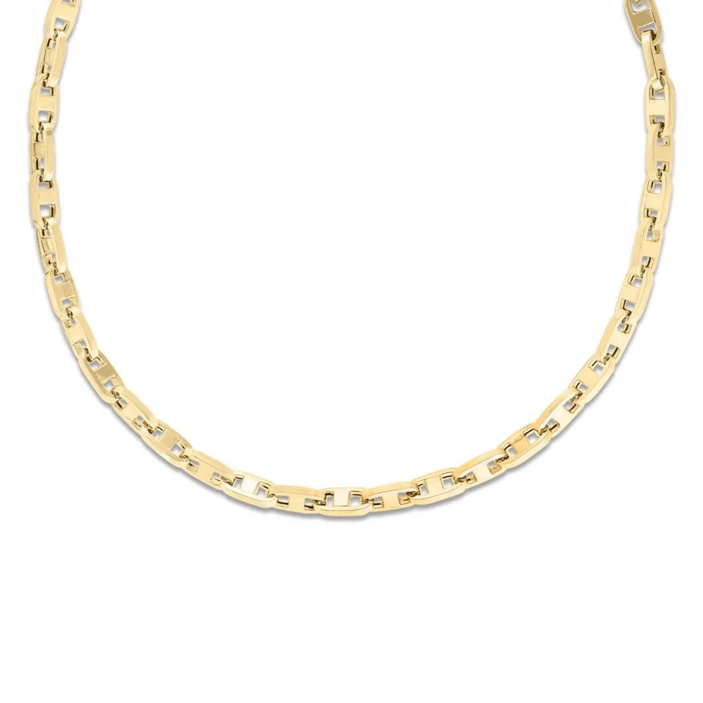 Roberto Coin 18k Yellow Gold Anchor Link Chain