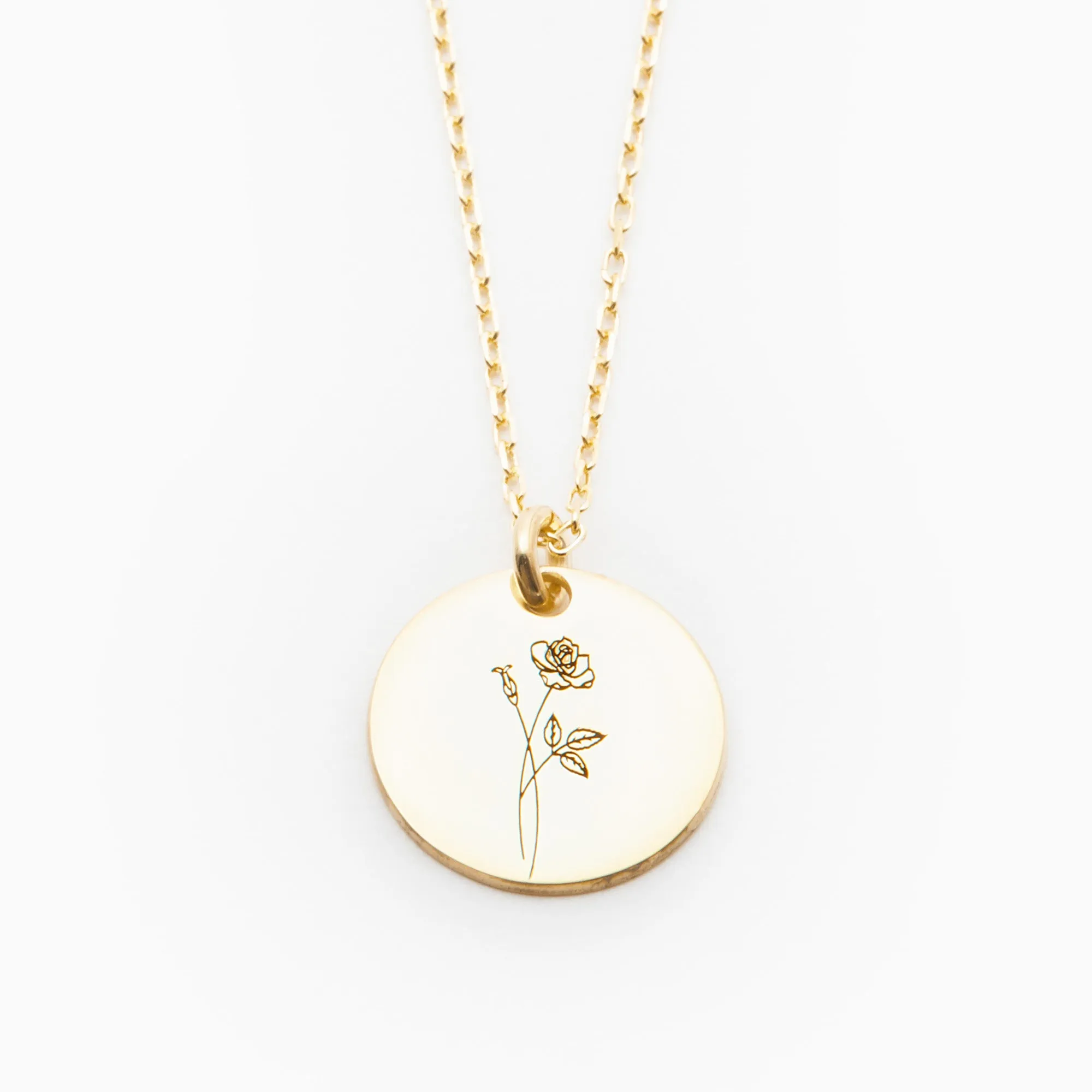 Rose Necklace - June Flower