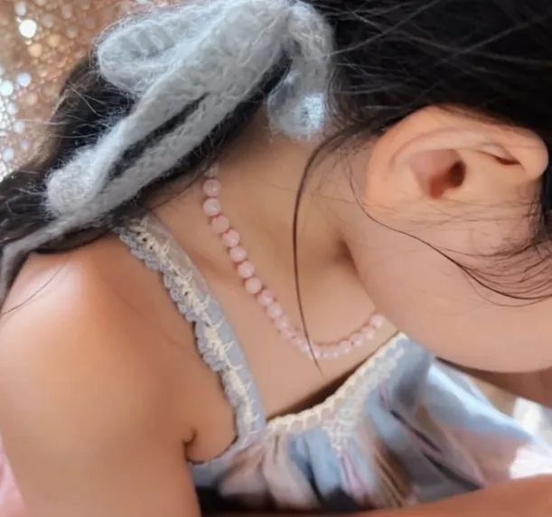 Rose Quartz - Necklace (kids)