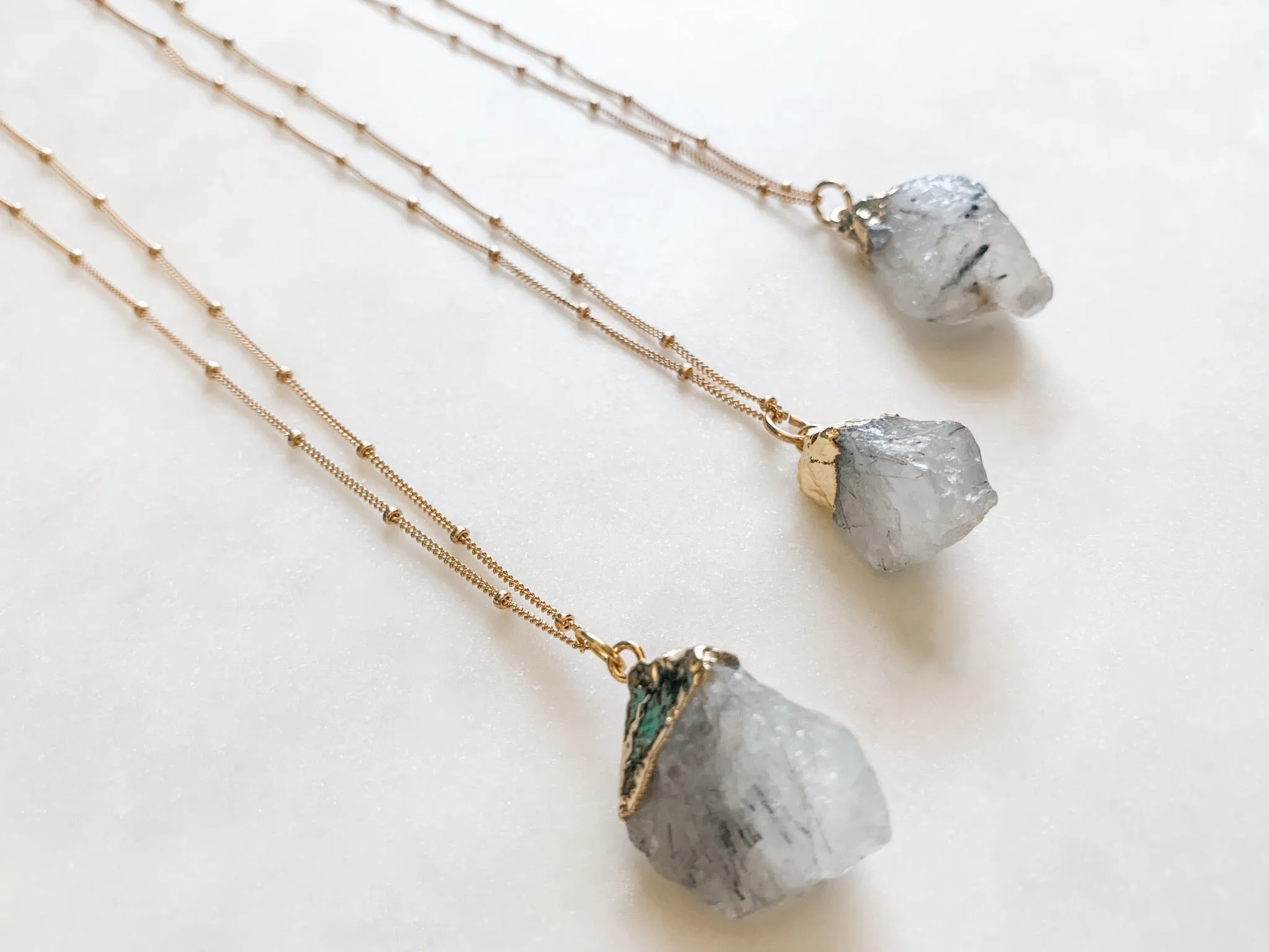 Rutilated Quartz Necklace