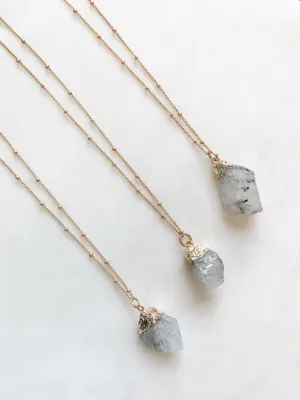 Rutilated Quartz Necklace