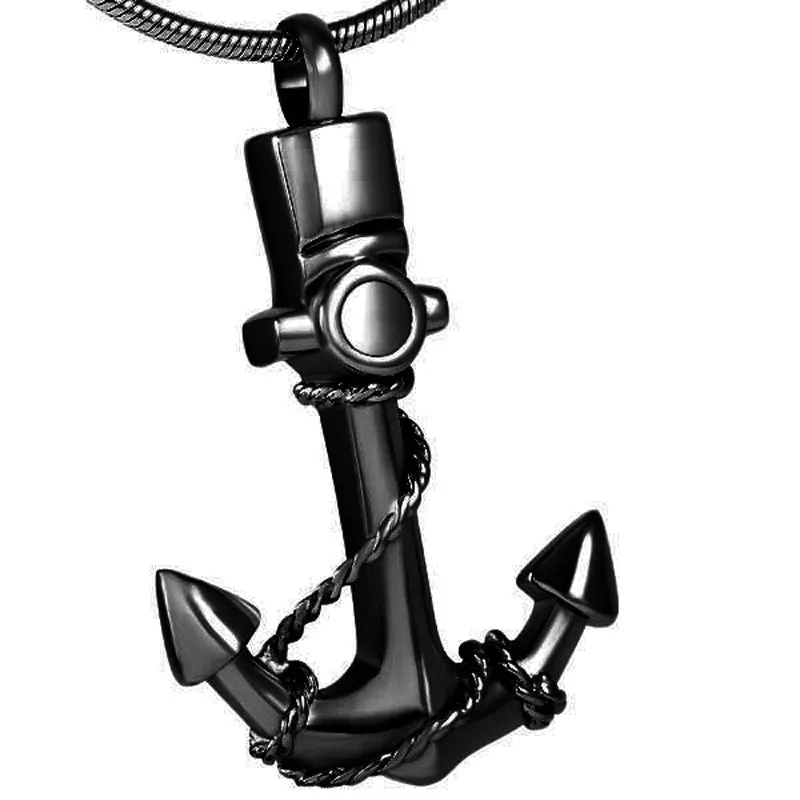 Sailing Anchor Urn Necklace