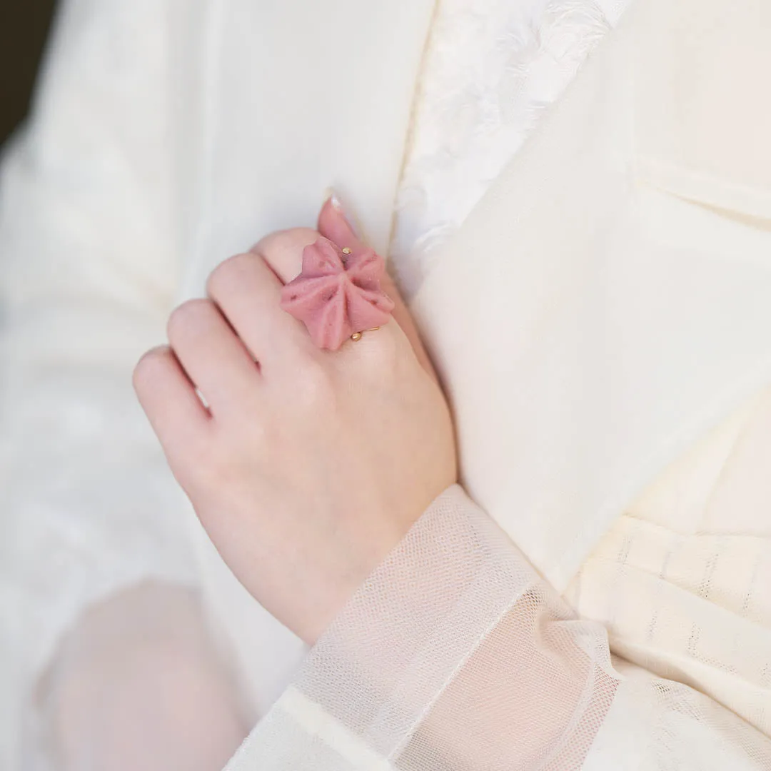SAKURA Bean Paste Ring【Japan Jewelry】