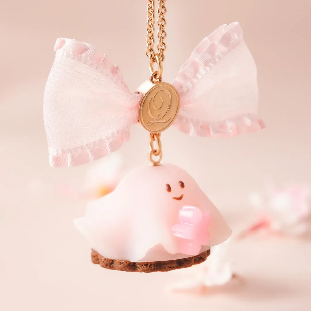 SAKURA Ghost Cake Necklace【Japan Jewelry】