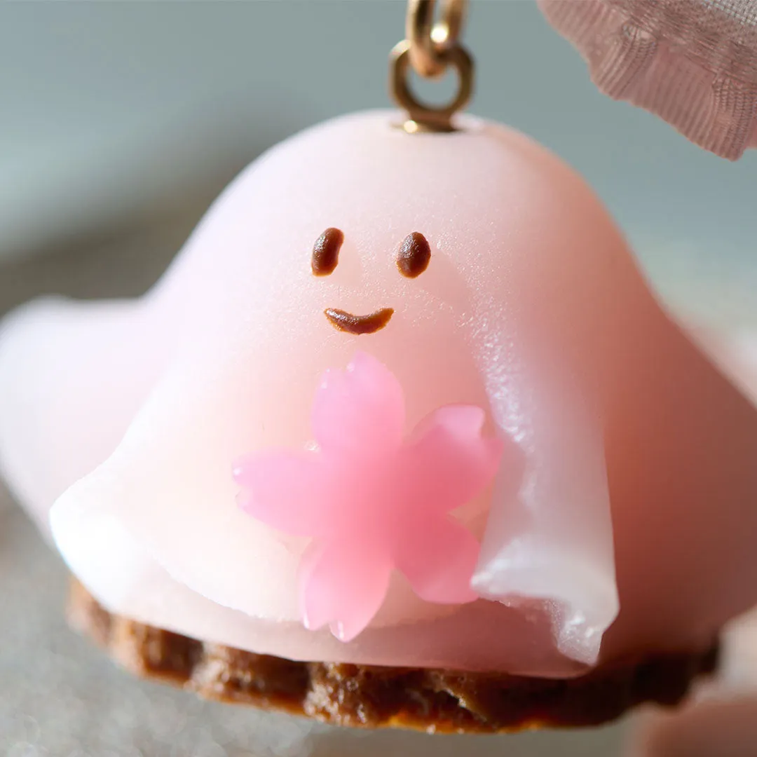SAKURA Ghost Cake Necklace【Japan Jewelry】