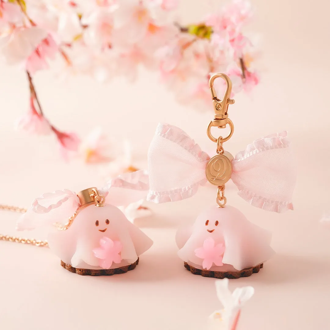 SAKURA Ghost Cake Necklace【Japan Jewelry】