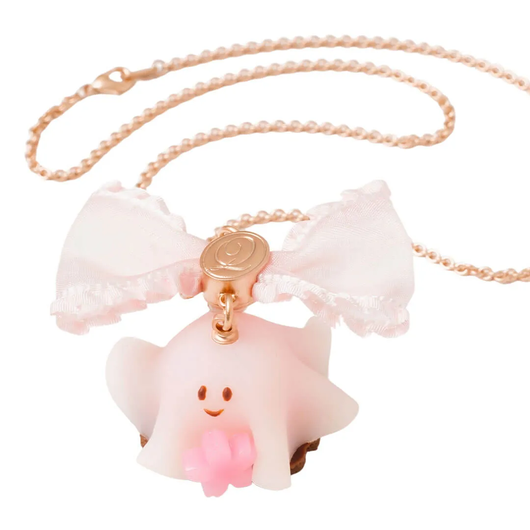 SAKURA Ghost Cake Necklace【Japan Jewelry】
