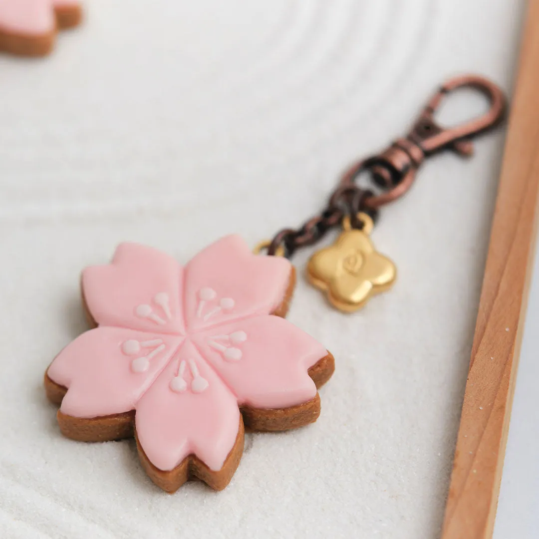 SAKURA Sugar Cookie Bag Charm【Japan Jewelry】