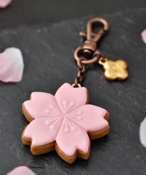 SAKURA Sugar Cookie Bag Charm【Japan Jewelry】