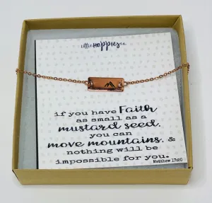 Scripture Necklace, Faith Necklace, Strength Gift, Religious Jewelry, Strength Necklace, Warrior Necklace, Courage Gift, Courage Necklace
