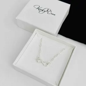 Silver Infinity Necklace