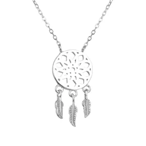 Silver Necklace "Dreamcatcher"