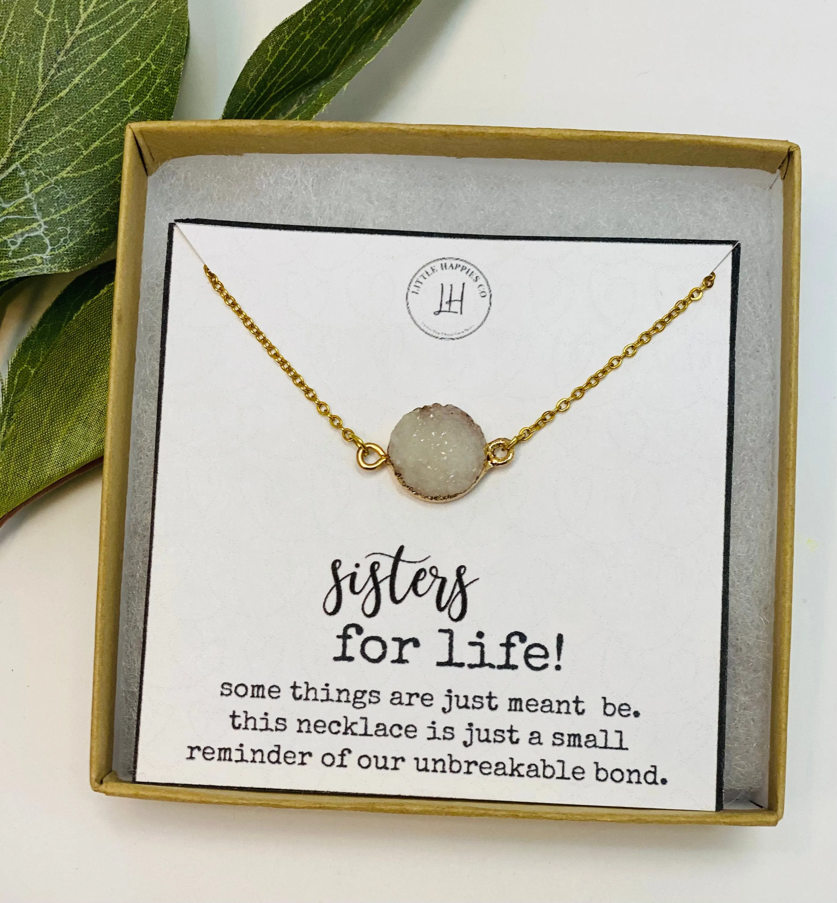 Sister Necklace, Christmas Gift for Sister, Big Sister Little Sister, Gift for Sister, Sister Gifts, Birthday Gift for Sister, Sisters