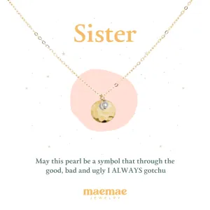Sister Pearl Necklace