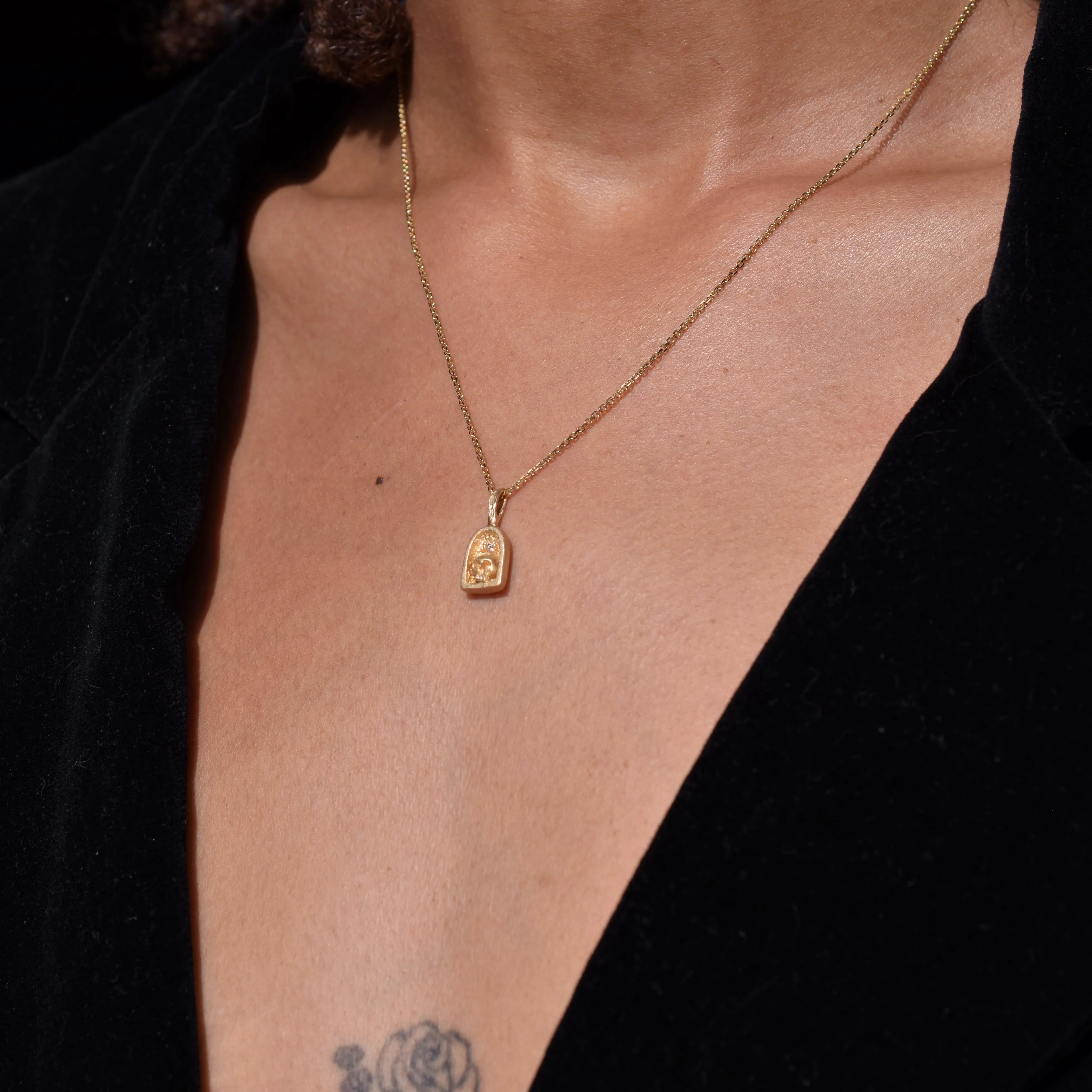 Skull Shrine Pendant