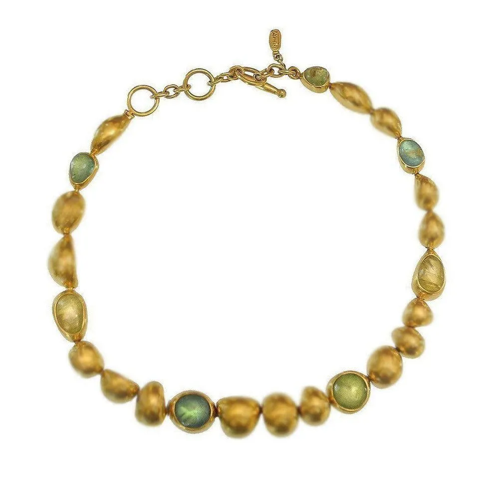 Small Graduated Pebble Necklace