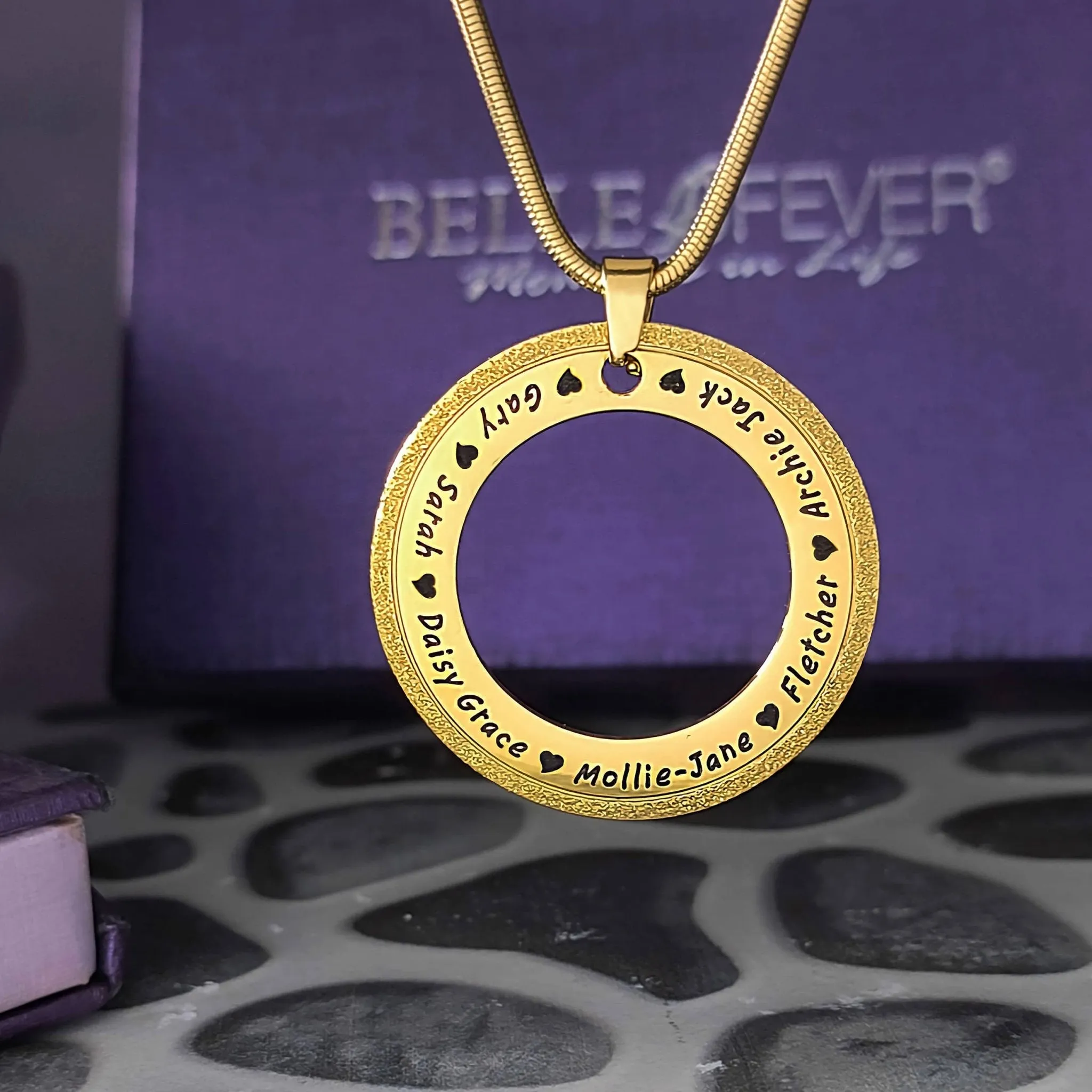 Sparkling Circle of Trust Necklace