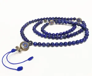 SPECIAL OM LAPIS NECKLACE MALA